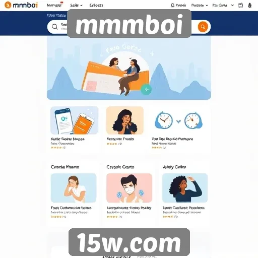 Experiência do usuário no site mmmboi